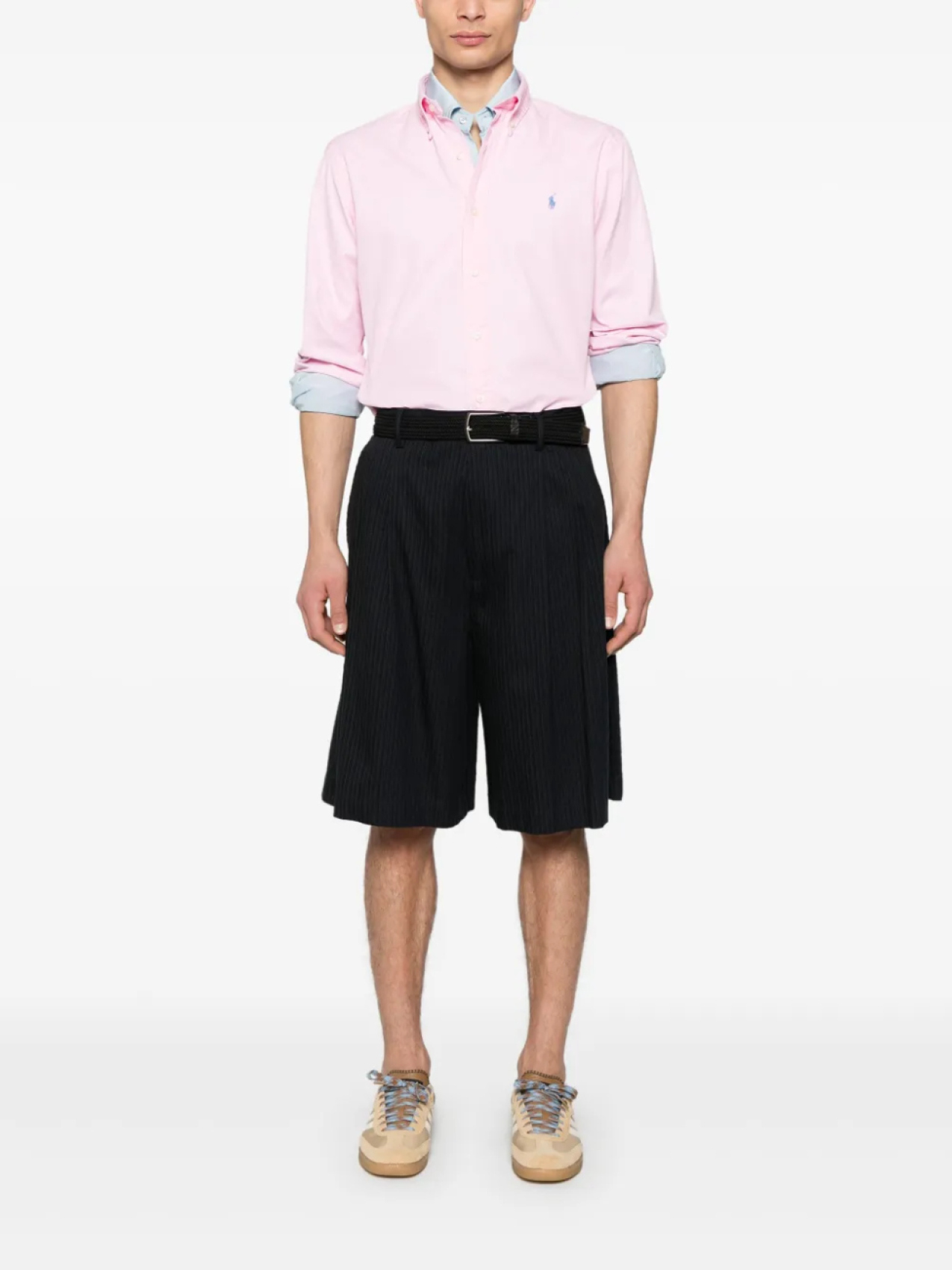 Рубашка Polo Pony из хлопка Polo Ralph Lauren, розовый — фото 2