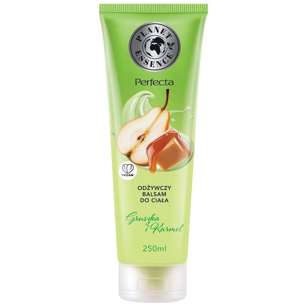 

Perfecta, Planet Essence, Питательный бальзам для тела, Груша и Карамель, 250мл