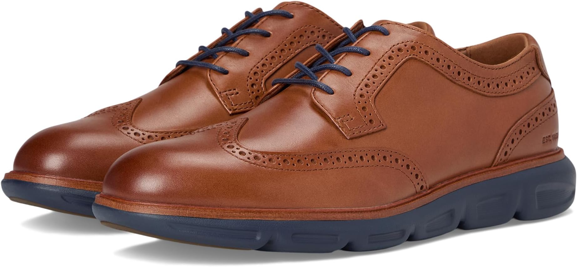 

Оксфорды Johnston & Murphy Larkin Wingtip, цвет Tan Italian Calfskin