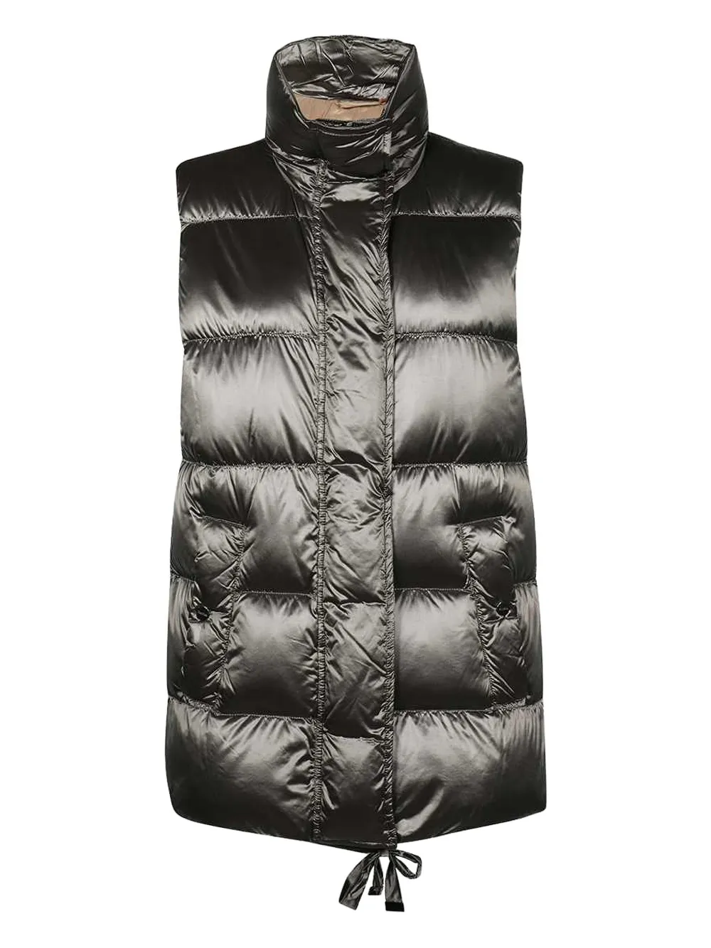 

Стеганый жилет с высоким воротом MAX MARA