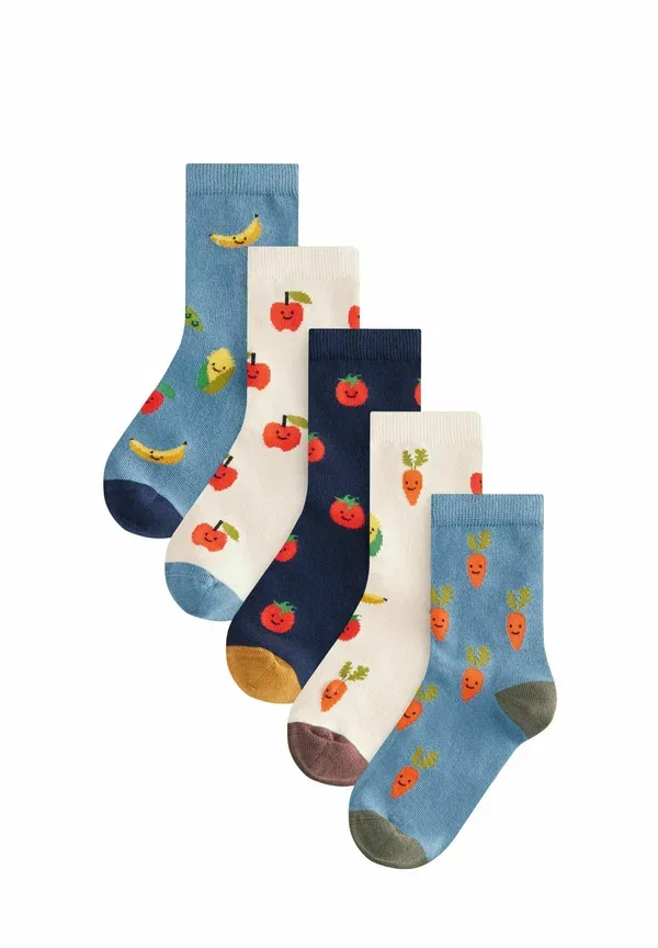 Носки 5 пар Next, fruit vegetable prints, фруктово-овощной принт