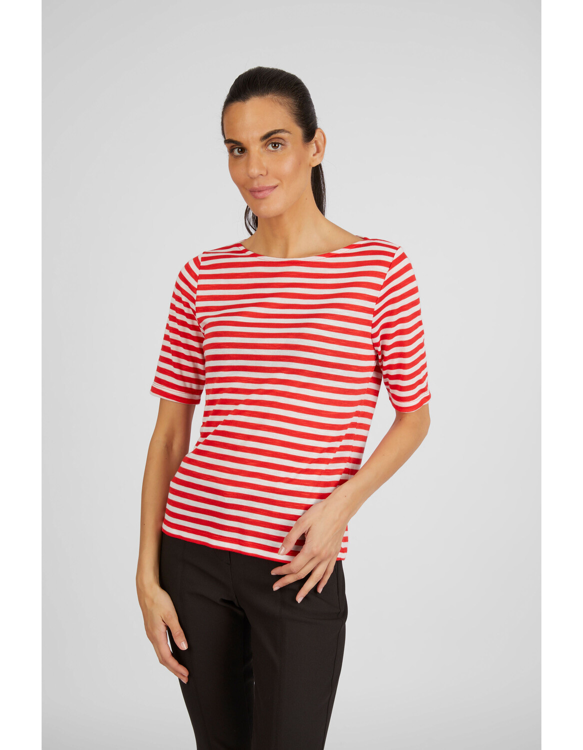 

Футболка Lovely sisters Tini, цвет cherry stripe