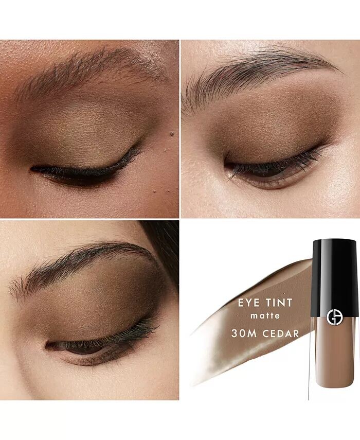 Стойкие жидкие тени для век Eye Tint Giorgio Armani, цвет 30M Cedar — фото 4