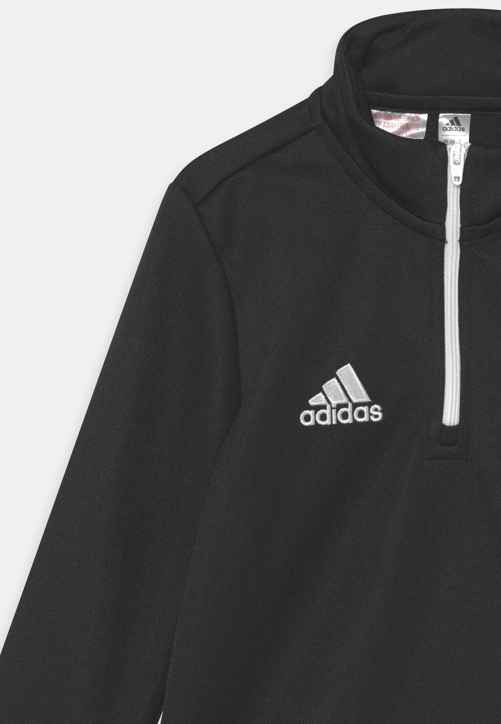 Футболка с длинным рукавом Adidas, черная — фото 3