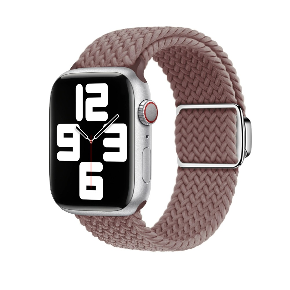 

Biaodaige Часы Strap Apple Compatibility Fabric Material, Smoke Purple
