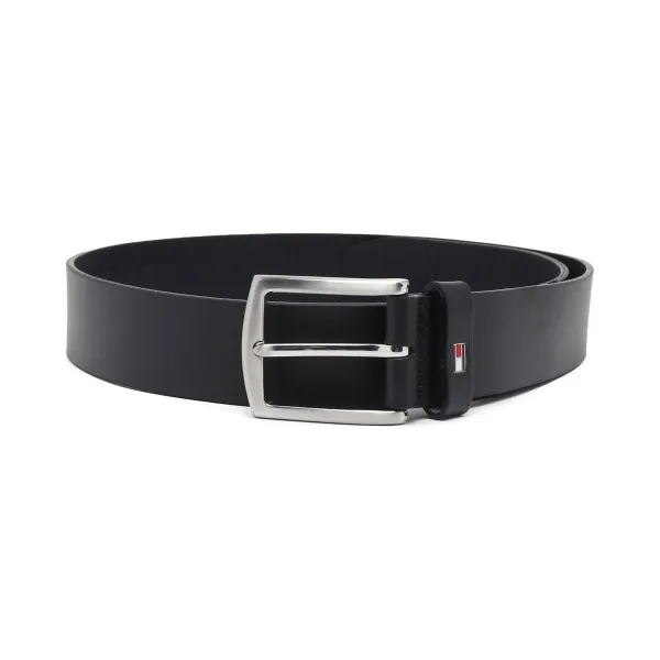 

Кожаный ремень новый ремень Denton 3.5 Tommy Hilfiger, черный