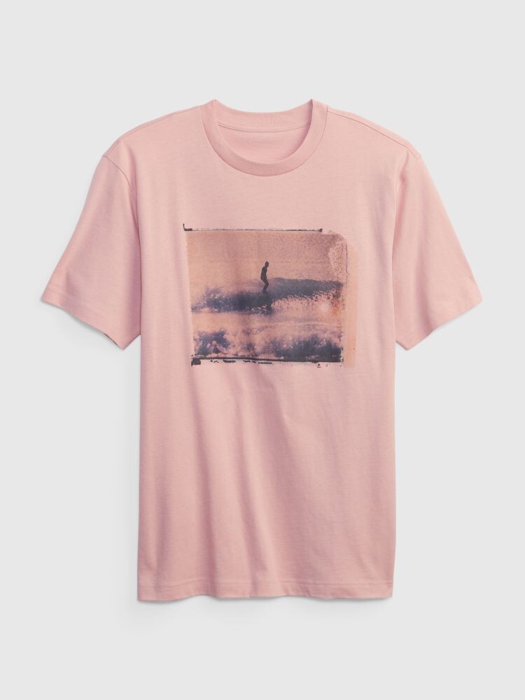 

Футболка Gap, розовый