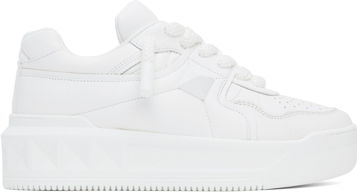 

Низкие кроссовки One Stud XL из кожи наппа Valentino Garavani, белый
