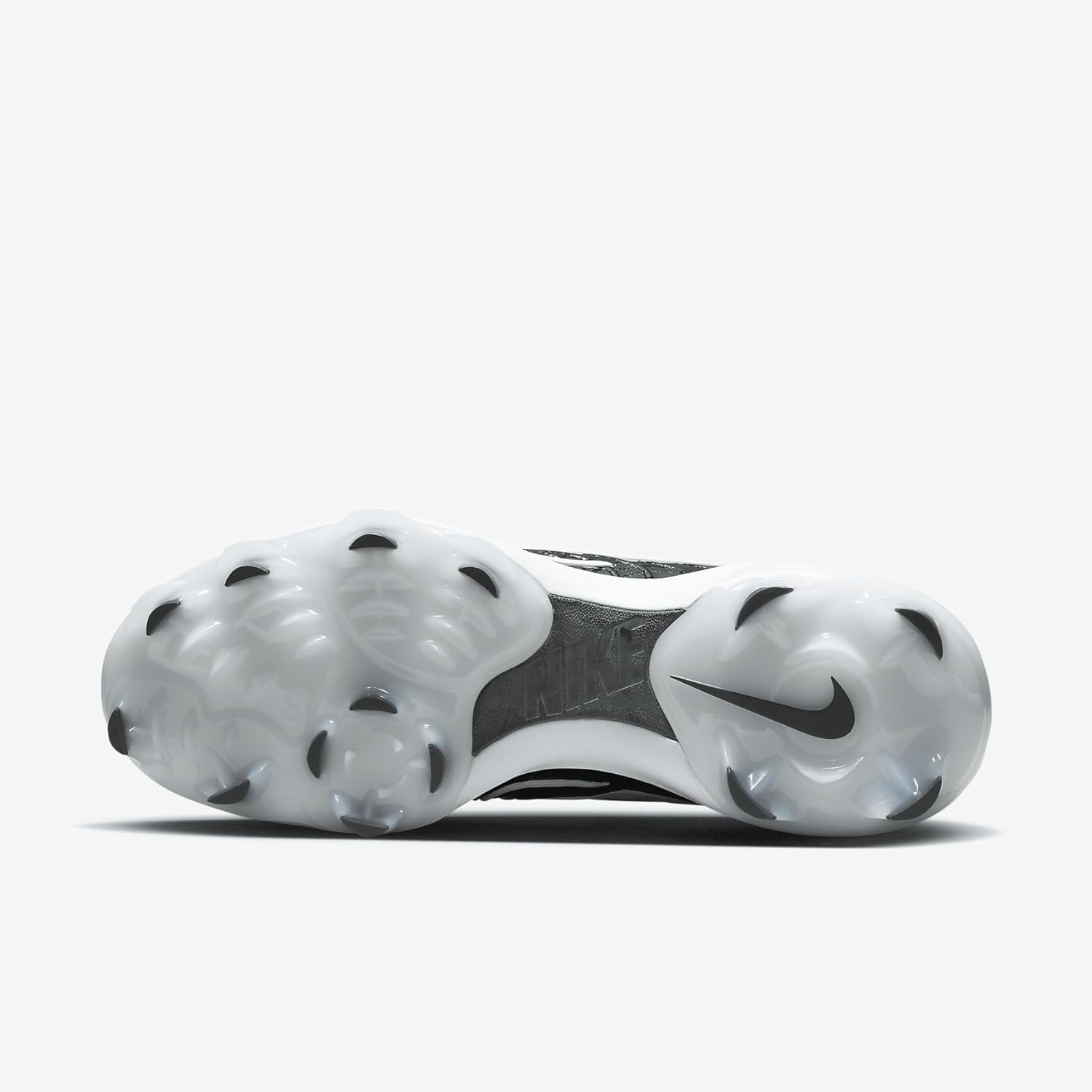 Мужские черные бейсбольные бутсы Nike - Alpha Huarache NXT MCS (DJ6519-001), Black/Blue Tint-Anthracite-White — фото 2