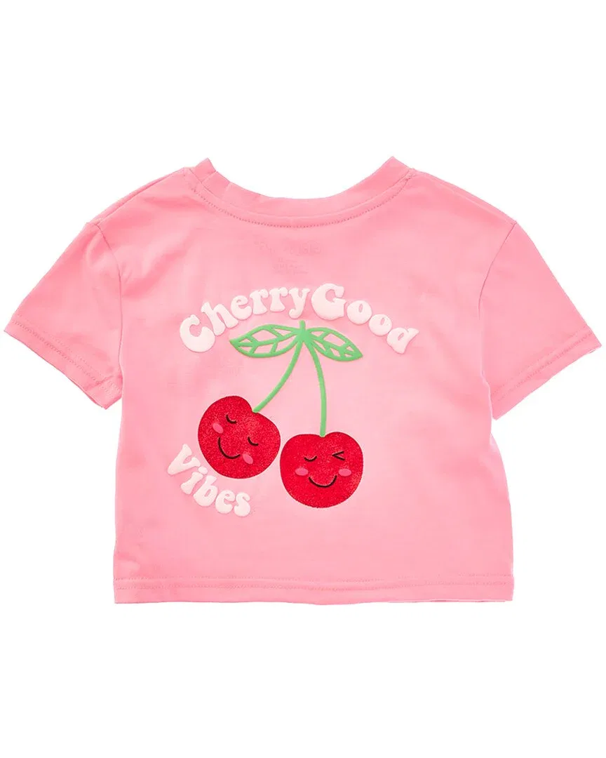 Комплект Freestyle из 3 предметов: капри Cherry Good из жатой ткани сирсакер, Multi — фото 2