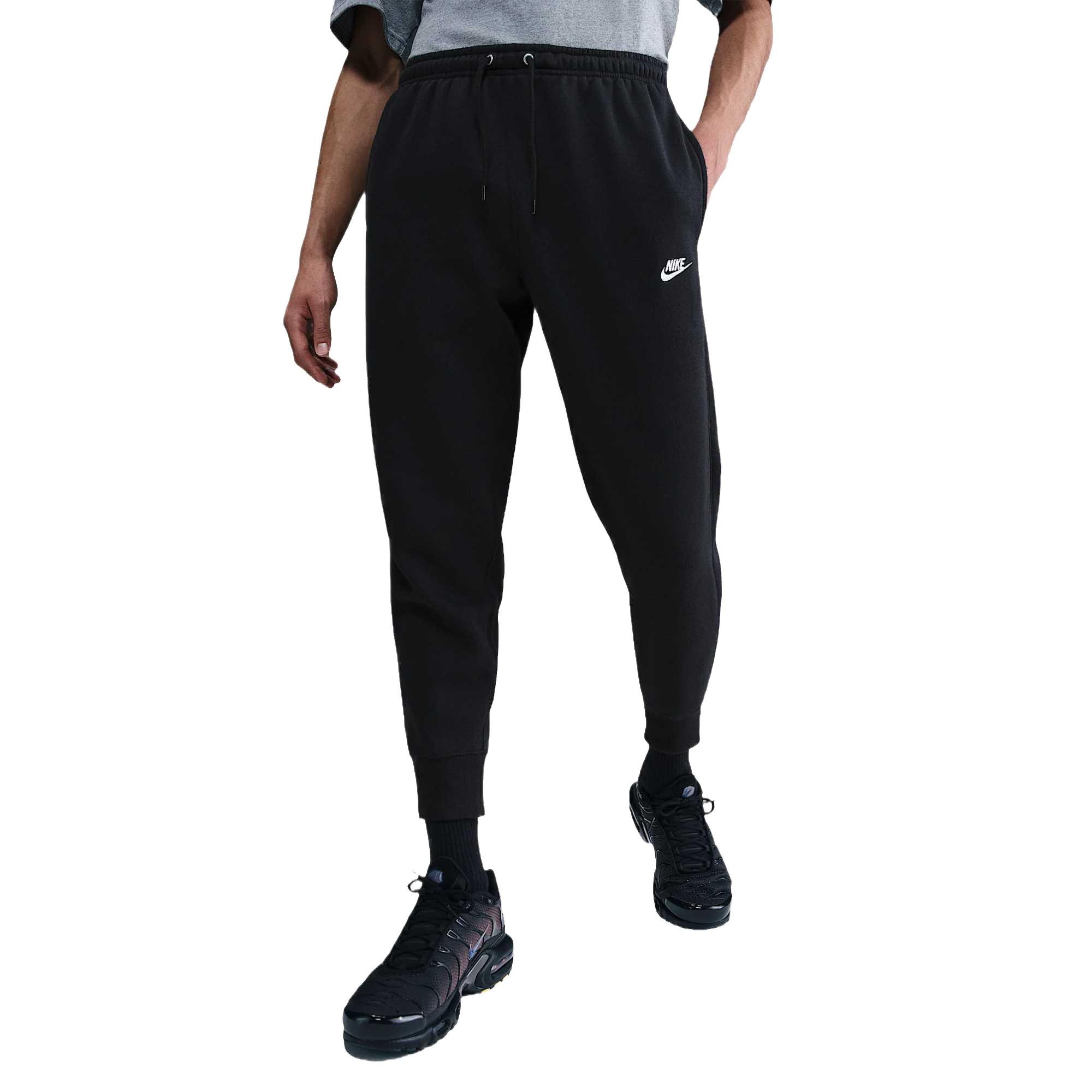 

Nike Спортивные брюки Club Sports мужские black