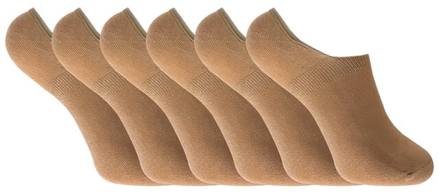 

Набор из 6 женских носков с бамбуковой подкладкой и ручкой Sock Snob, бежевый