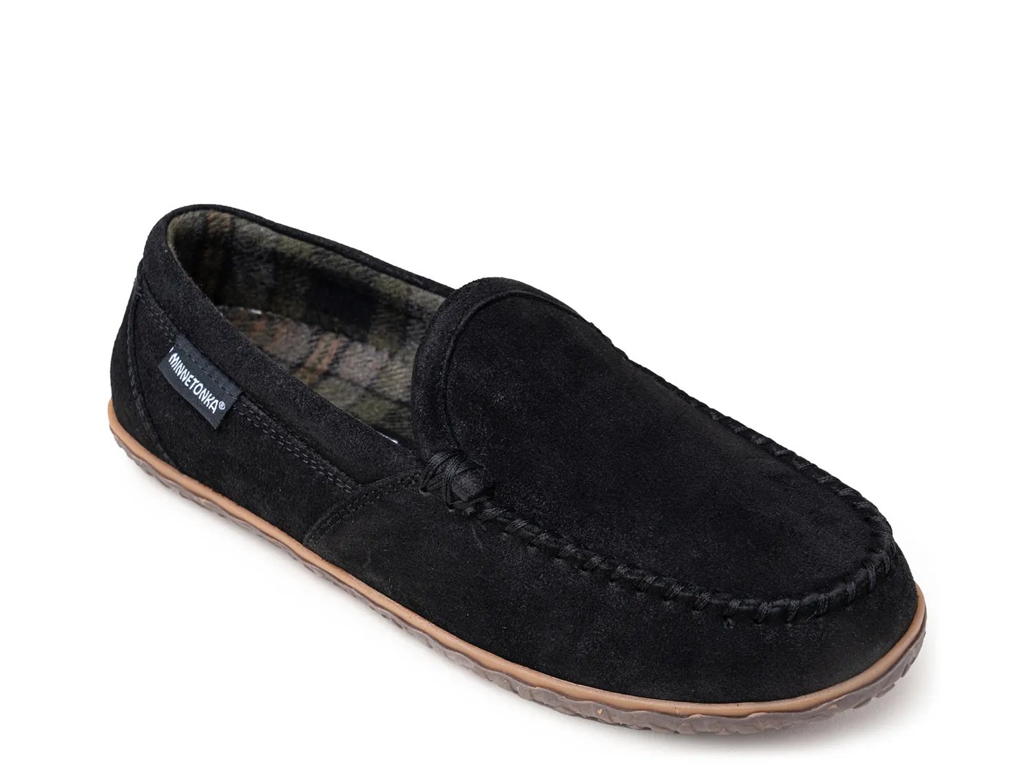 

Тапочки Minnetonka Tilden Moccasin Slipper, черный