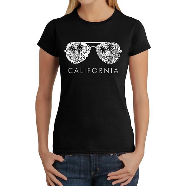 

Футболка с принтом California shades La Pop Art, Black, Черный, Футболка с принтом California shades La Pop Art, Black