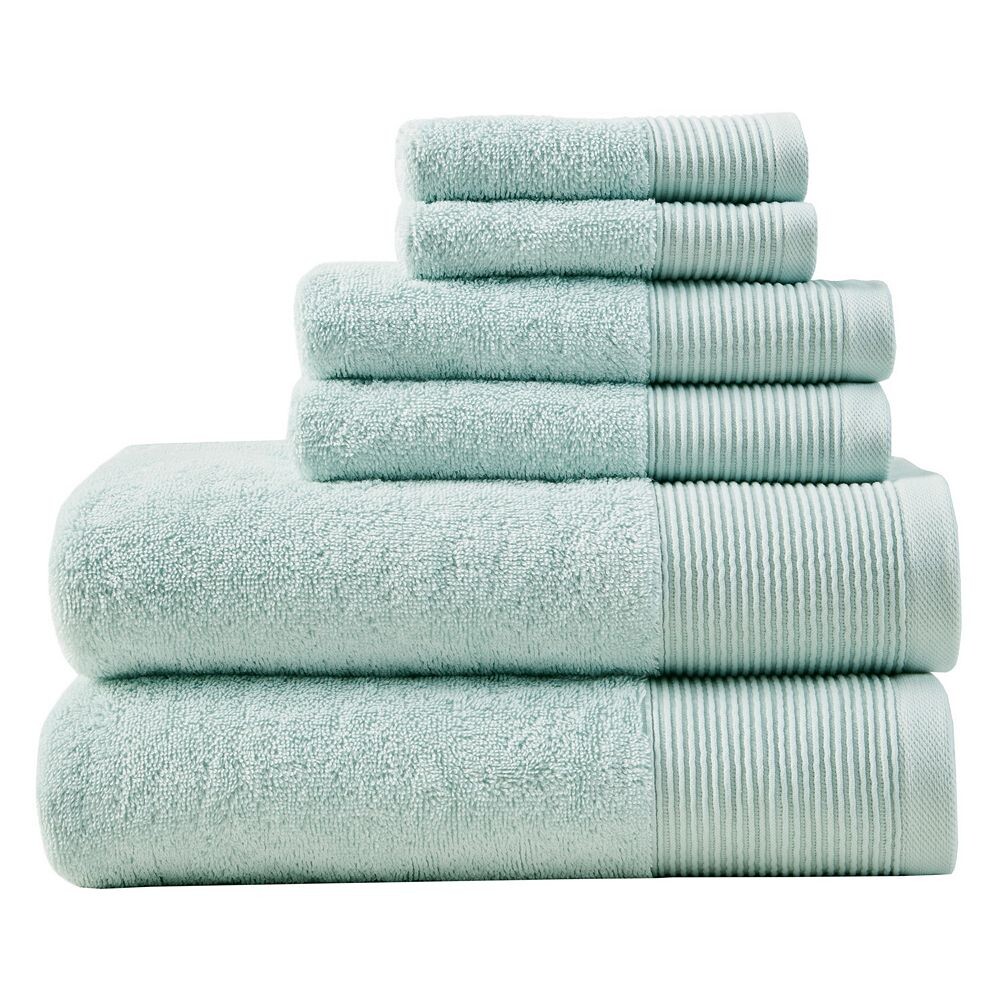 

Beautyrest Nuage Роскошный набор антимикробных полотенец из 6 предметов, цвет Seafoam