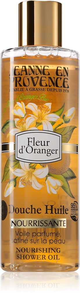 

Масло для душа с цветками апельсина Jeanne En Provence, 250 мл
