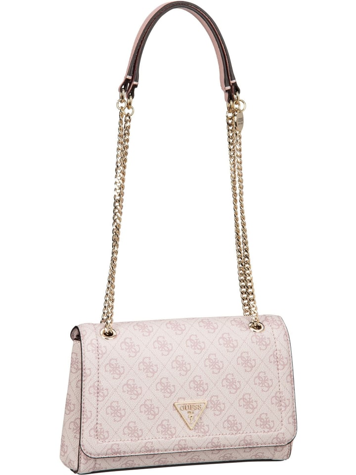 

Наплечная сумка Guess, цвет orchid logo
