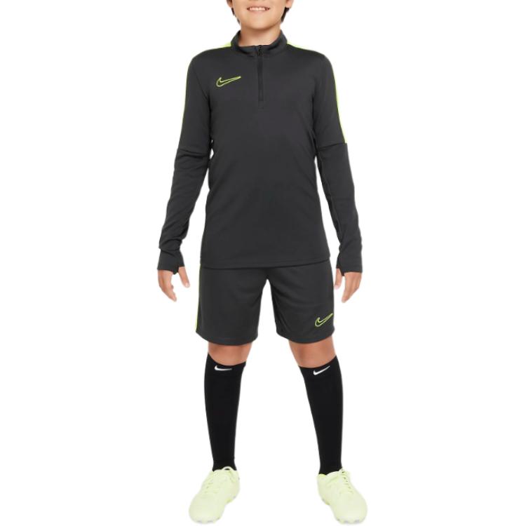 

Свитшот детская футбольная тренировочная майка dark gray kids Nike, темно-серый