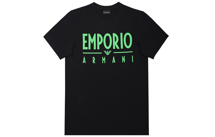 

Футболка мужская черная EMPORIO ARMANI