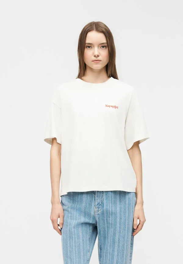 

Футболка с принтом seir Napapijri, White Whisper, Белый, Футболка с принтом seir Napapijri, White Whisper