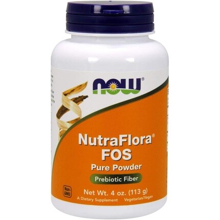 

Now Foods Nutra Flora FOS 4 унции 113 г
