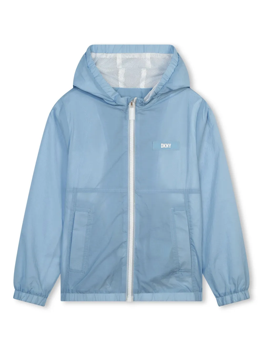 

Ветровка с капюшоном Dkny Kids, синий