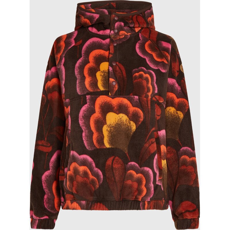 

Пуловер оригинальный суперфлисовый hz капюшон Oneill, коричневый