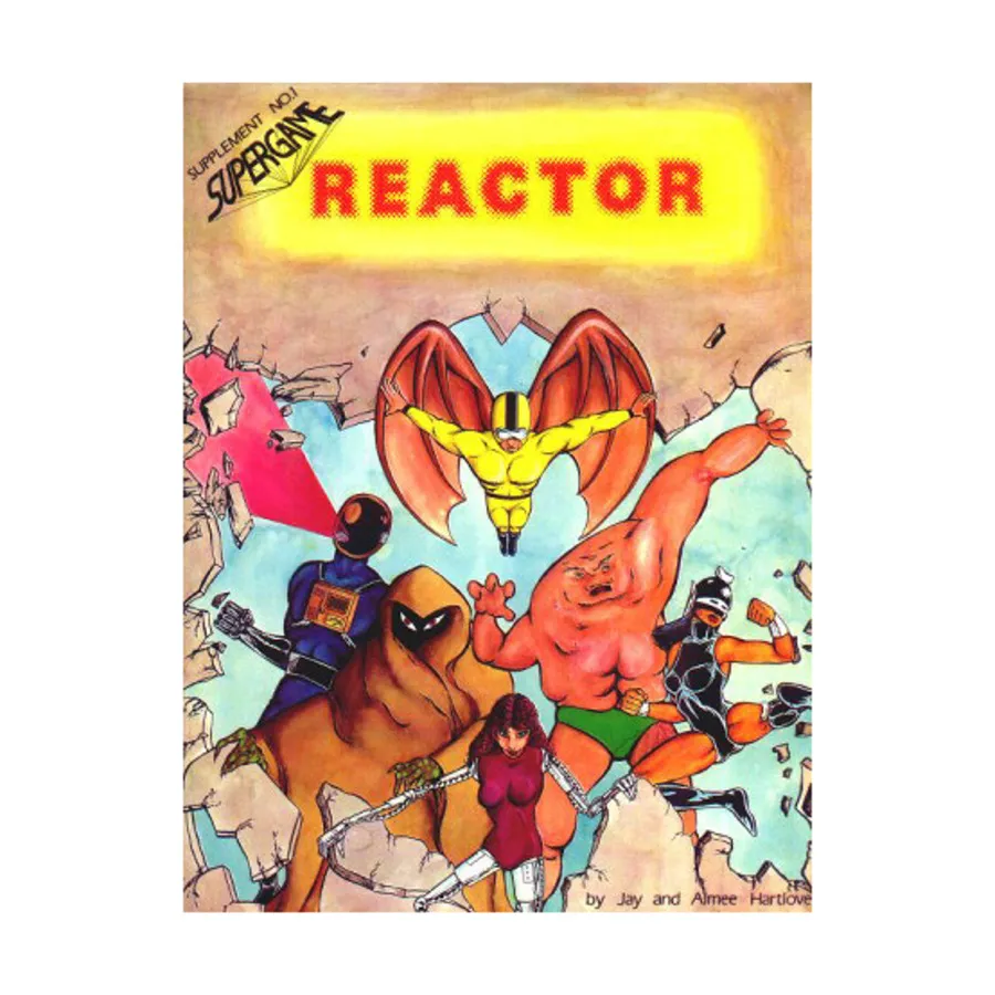 

Reactor, Supergame (DAG Design), мягкая обложка
