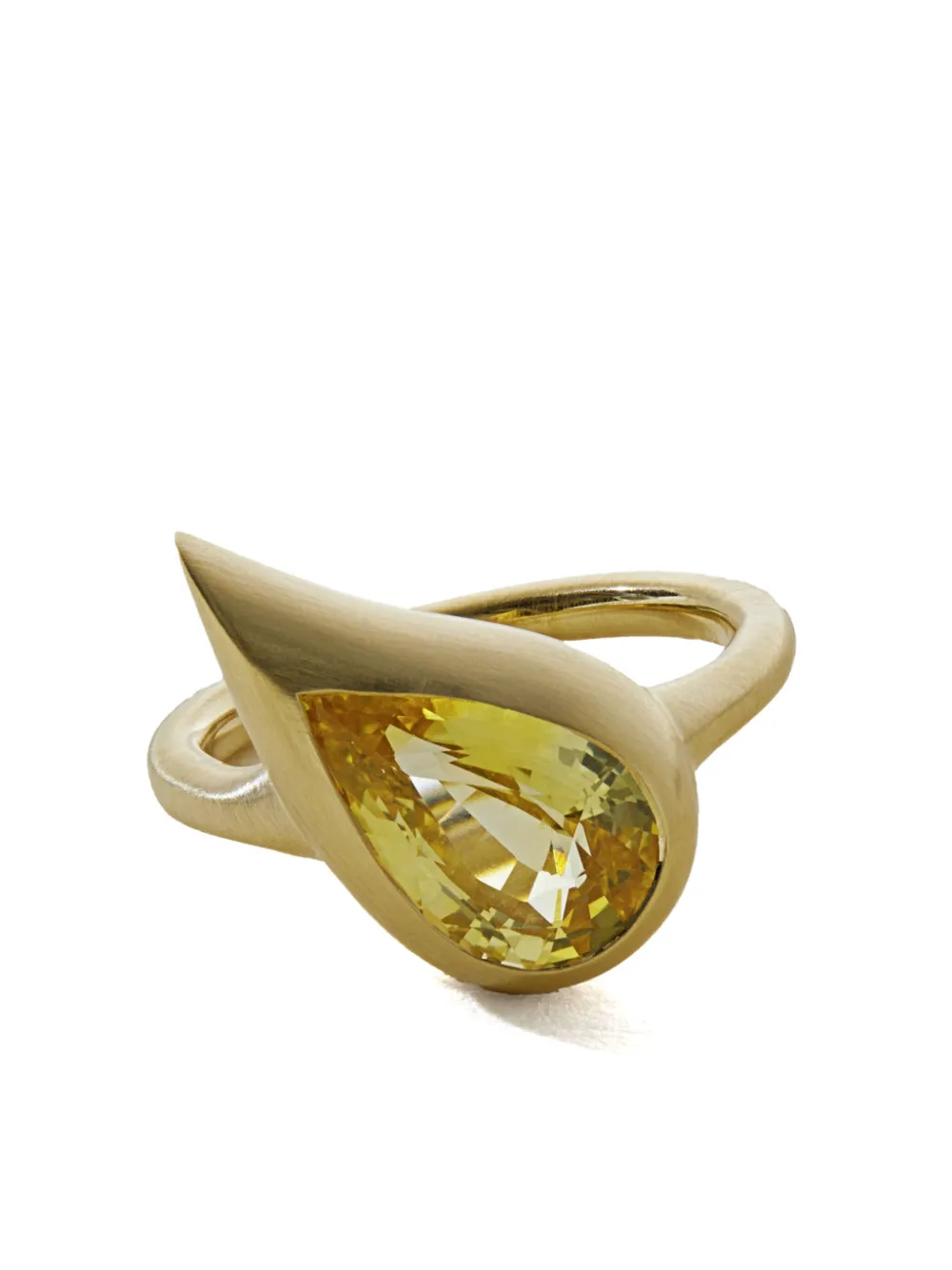 

Кольцо Mika из желтого золота с сапфирами Jewels Aficionado, золотой