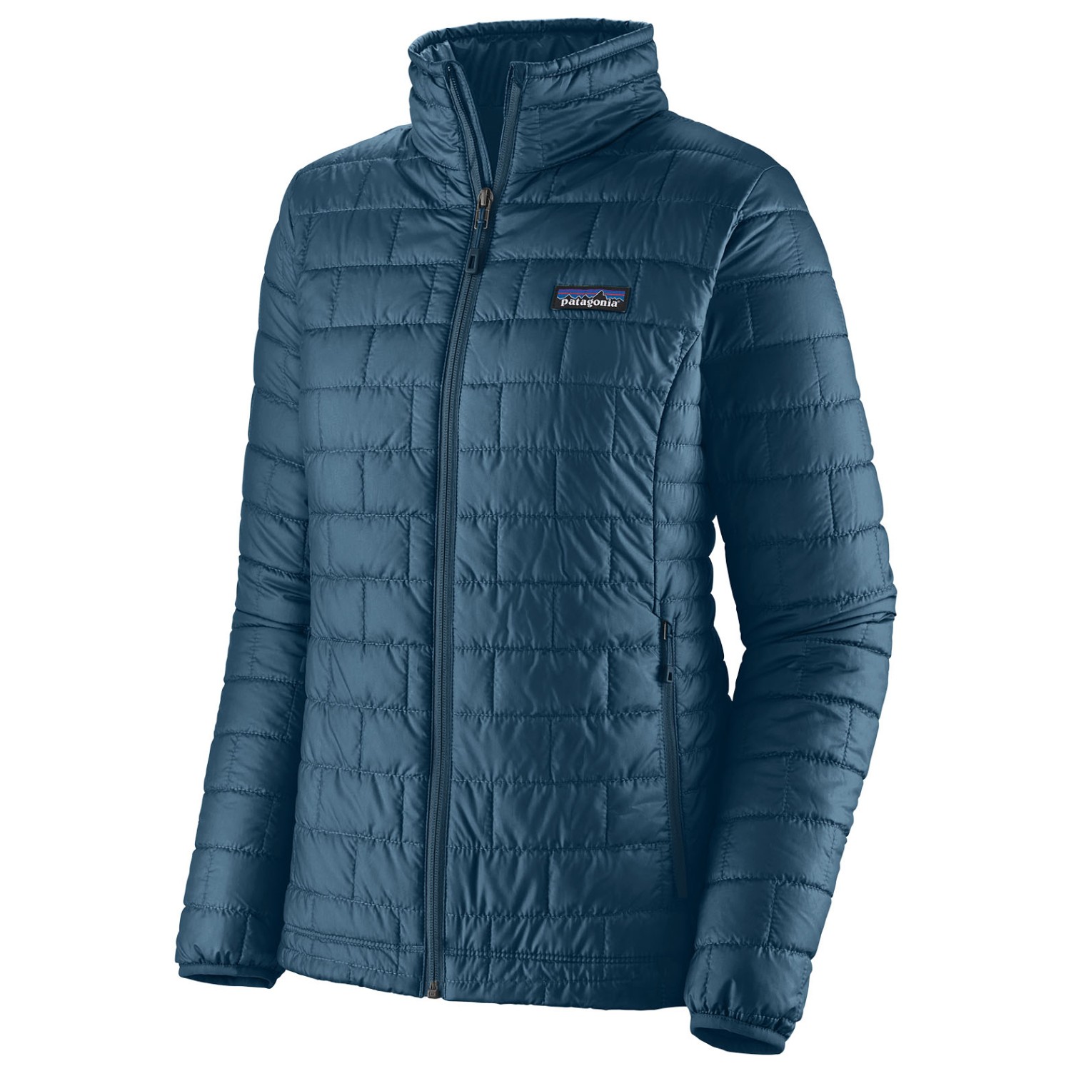 

Куртка из синтетического волокна Patagonia Women's Nano Puff, цвет Lagom Blue