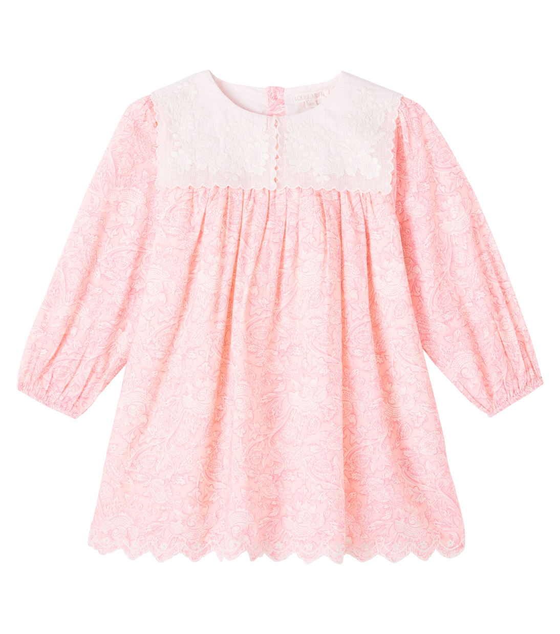 

Платье Arinola из хлопка с кружевной отделкой Louise Misha, Pink Mountain Avens