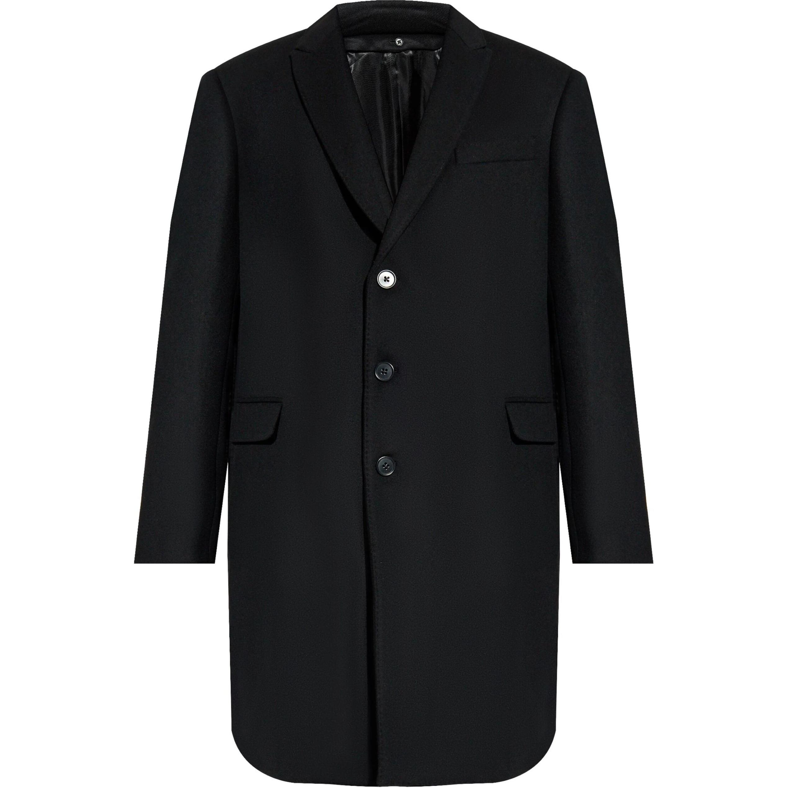 

Классическое пальто EMPORIO ARMANI, черное, Черный, Классическое пальто EMPORIO ARMANI, черное