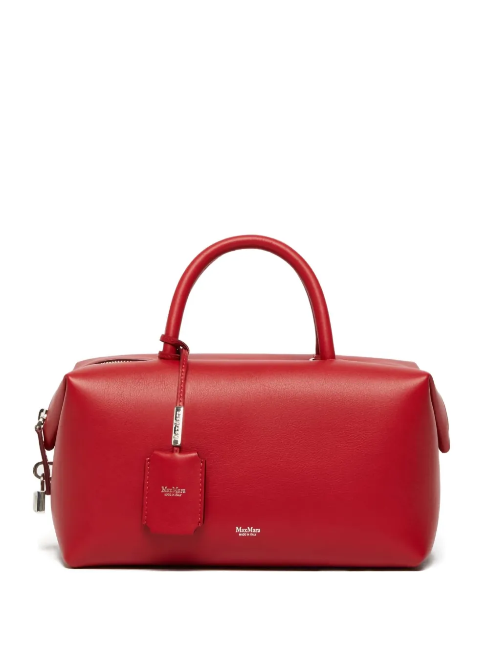 

Сумка-тоут Holdalm из кожи MAX MARA, красный