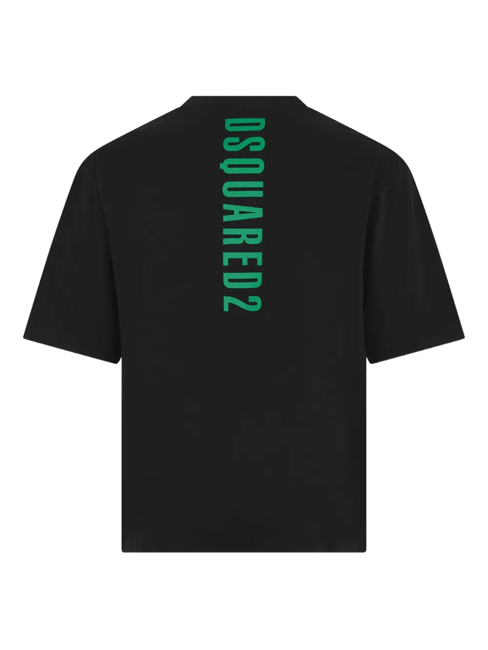 Футболка свободного кроя с карманом Dsquared2, черный — фото 2
