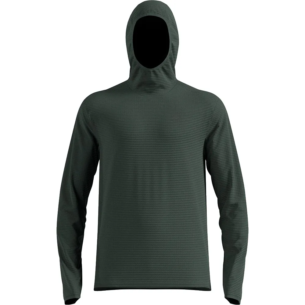 

Флис Odlo Essential Thermal full zip, зеленый