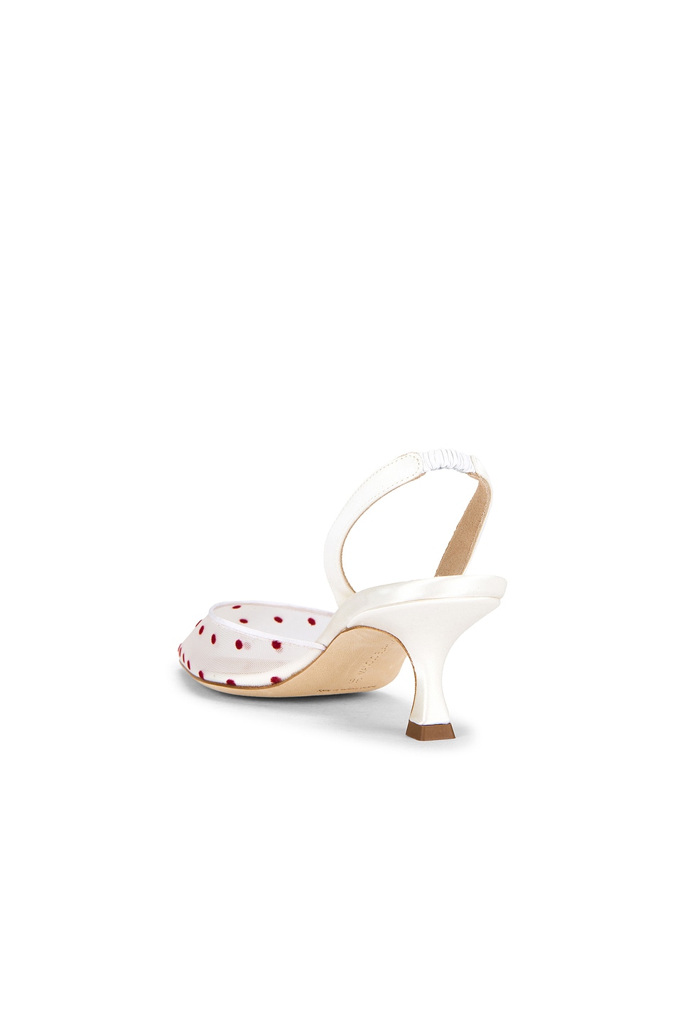 Carolyne 50 Туфли Manolo Blahnik, Yoth & Light Cream — фото 3