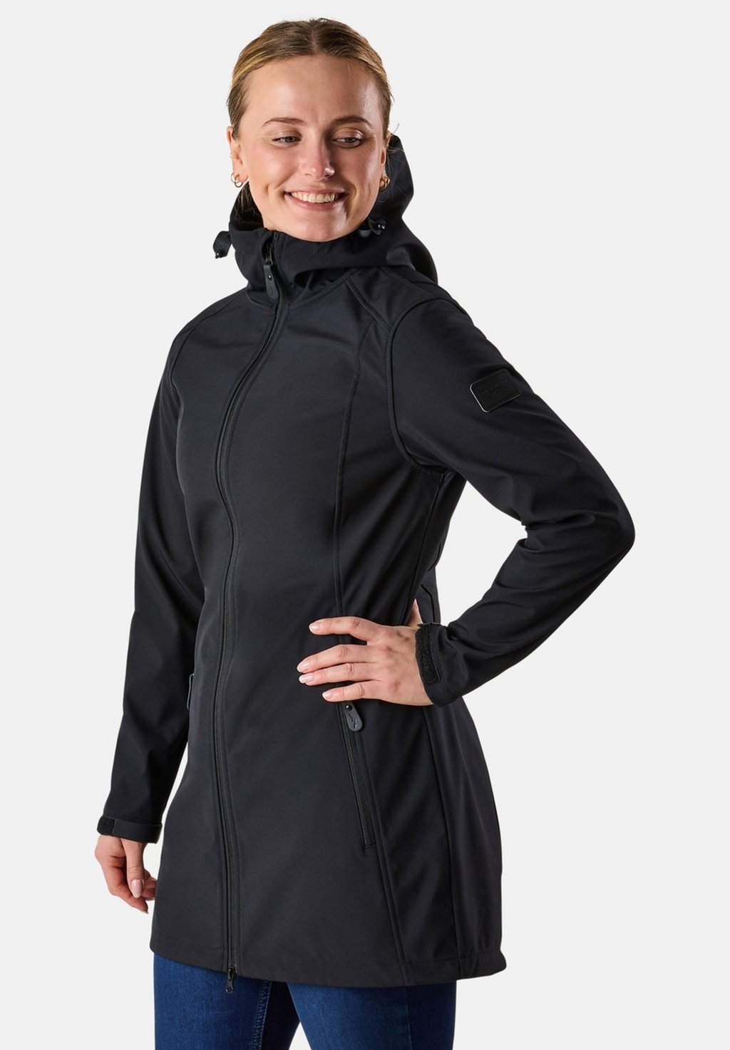 

Куртка из мягкой ткани Swedemount, черный