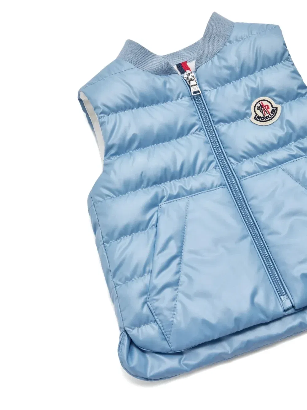 Жилет Rezzan Moncler Enfant, синий — фото 3