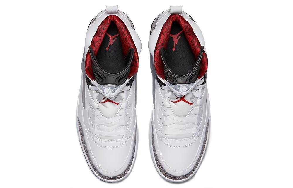 Кроссовки Jordan Spizike Vintage Basketball, белый/серый — фото 3