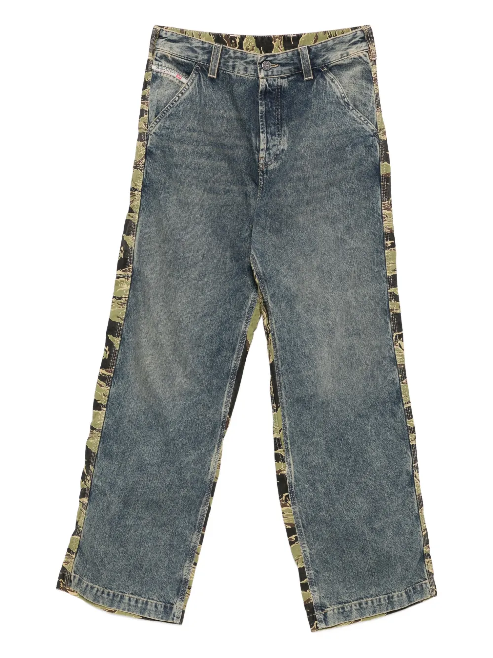 

Джинсы со вставками DIESEL, синий