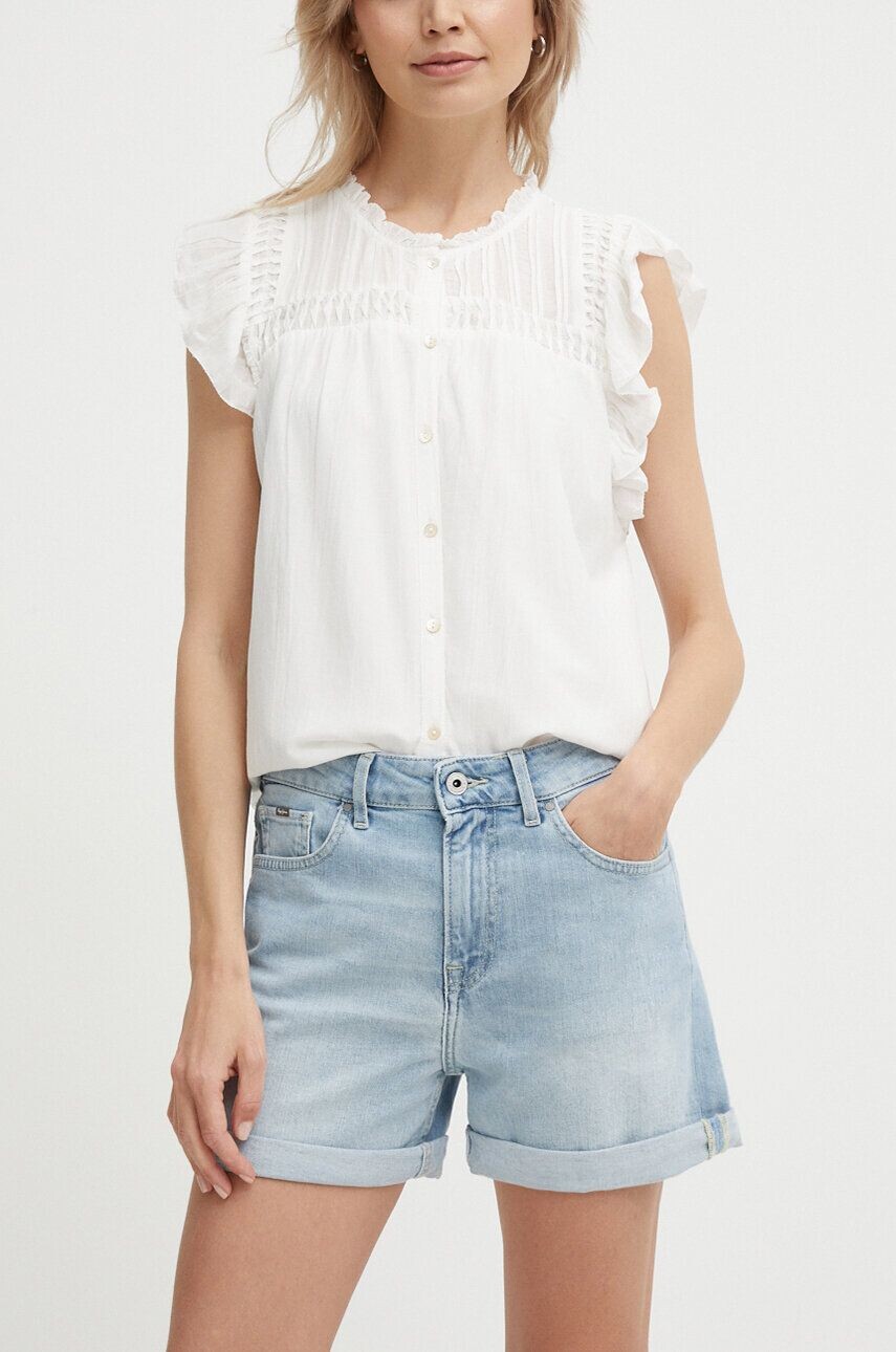 

Джинсовые шорты SKINNY SHORT HW Pepe Jeans, синий