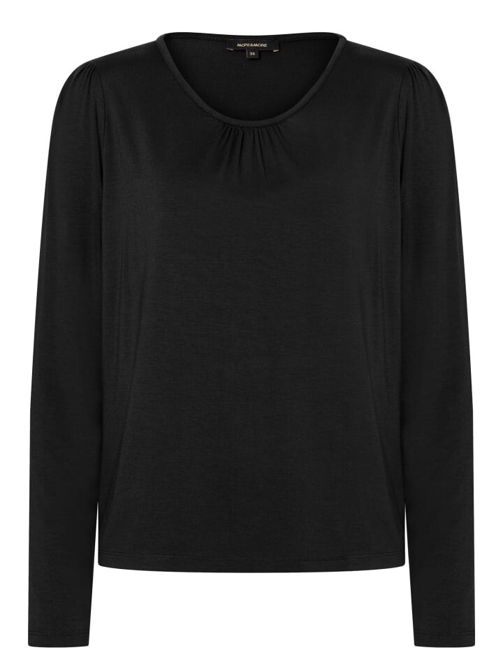 

Футболка More & More Langarmshirt, черный