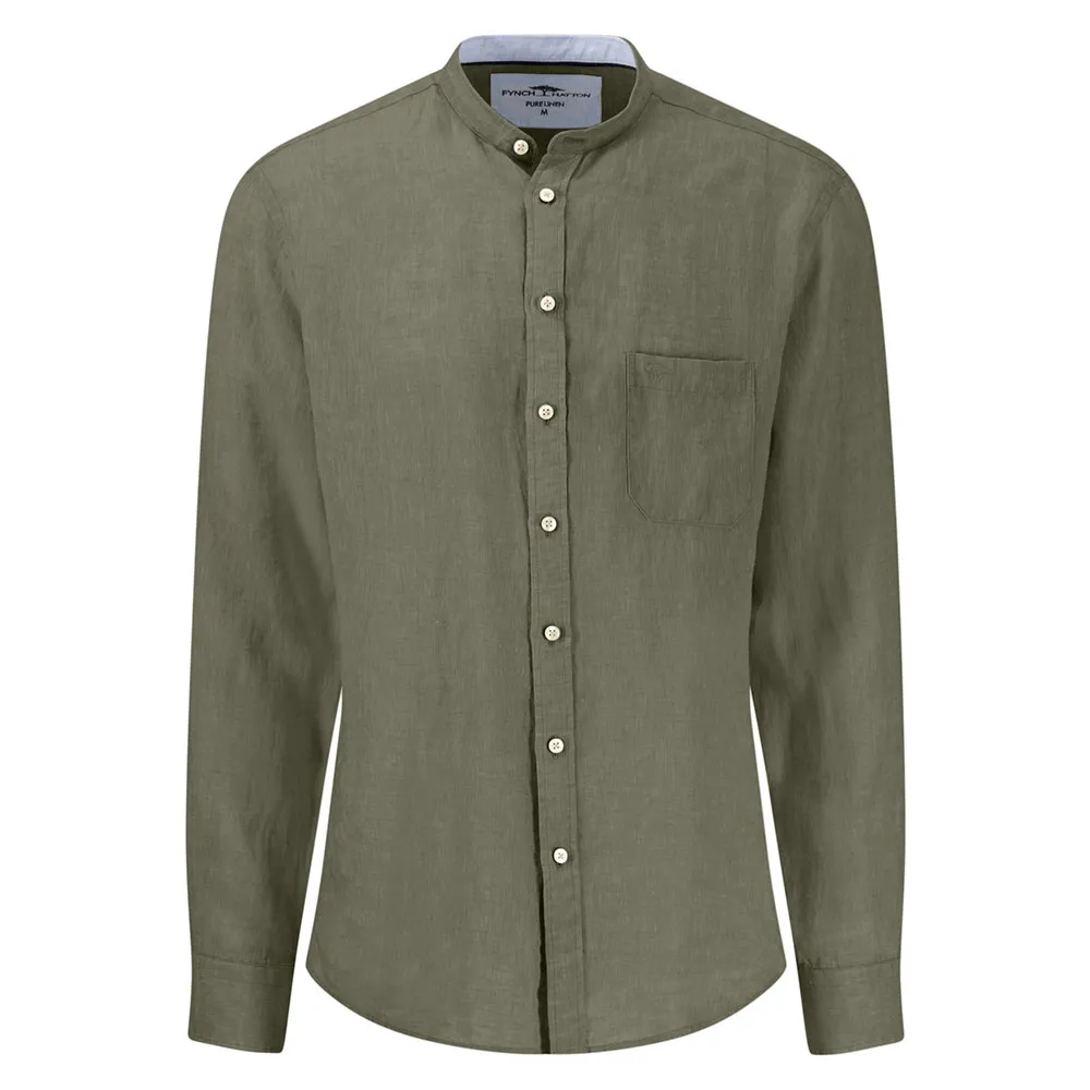 

Рубашка Fynch Hatton Premium Linen, зеленый