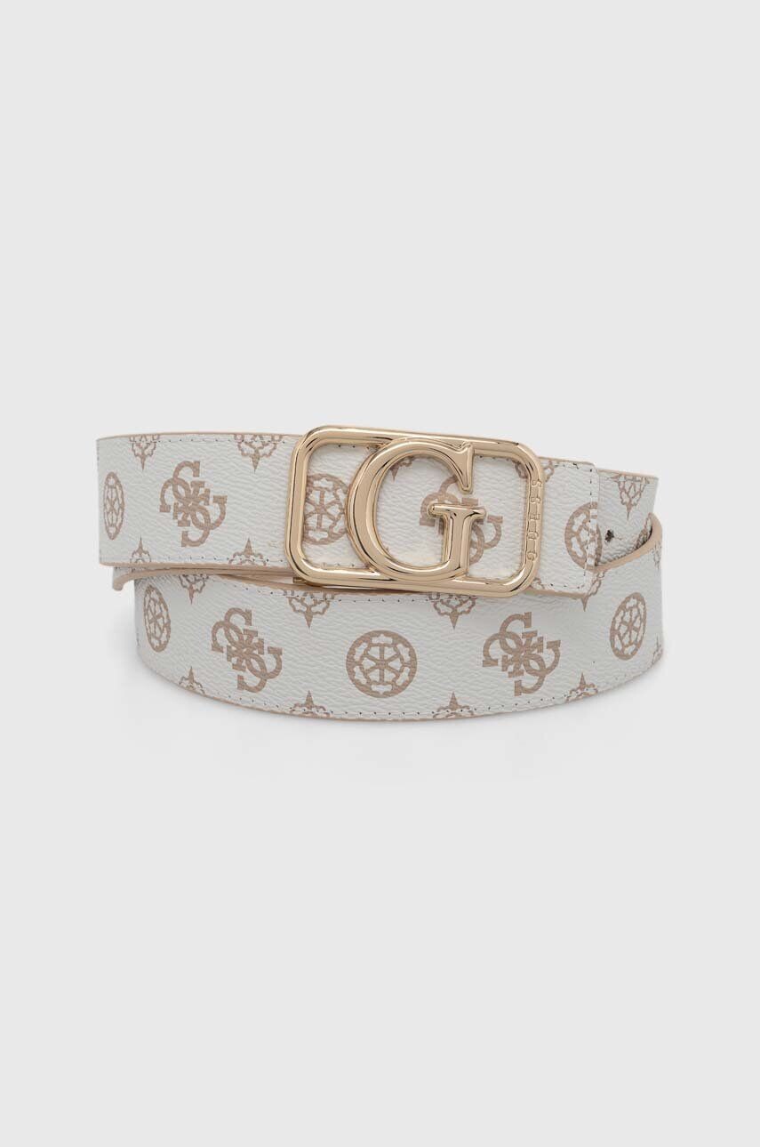 

Ремень Guess двусторонний KUBA, белый