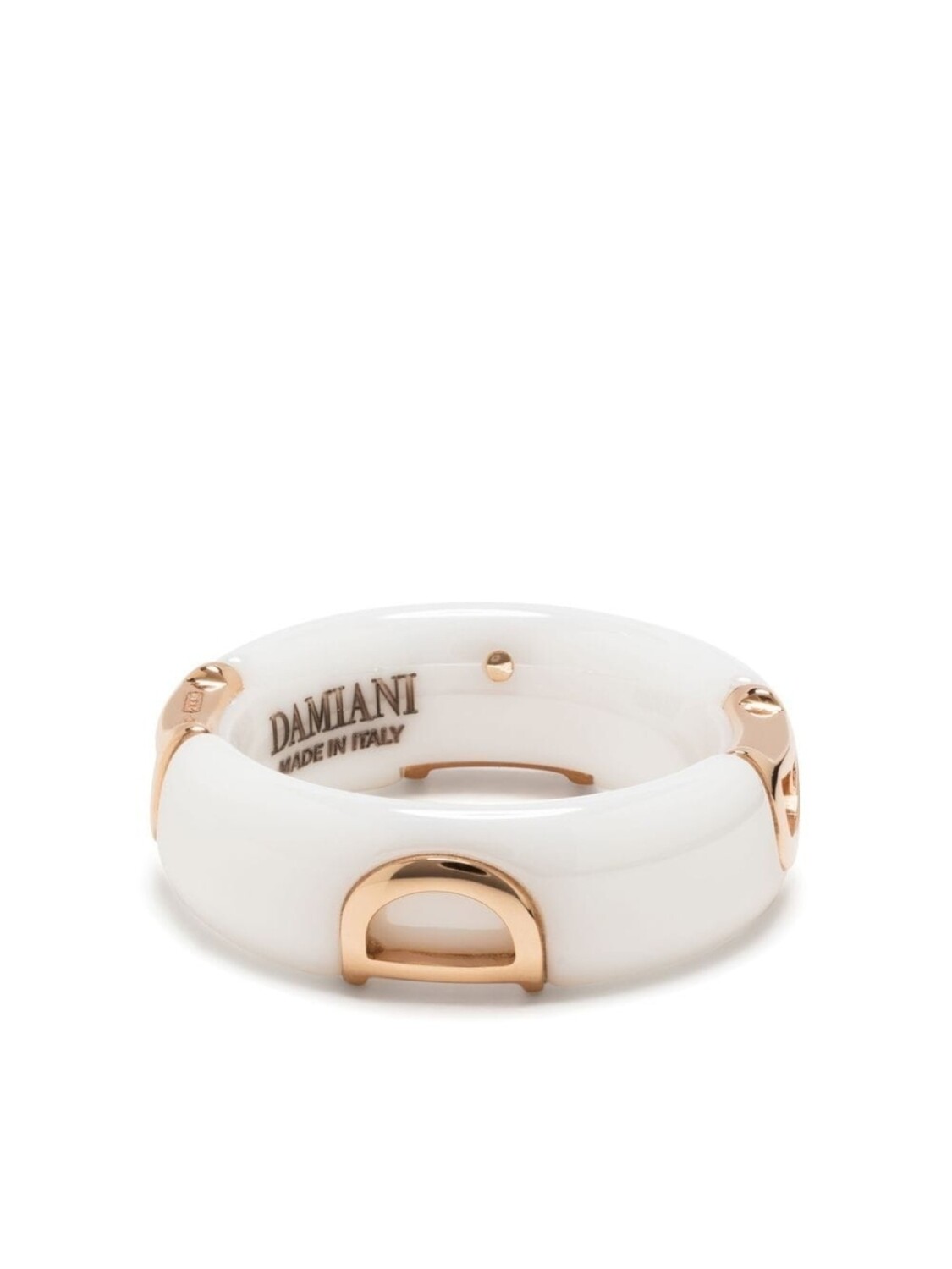 

Кольцо D.Icon из розового золота с бриллиантами Damiani, розовый
