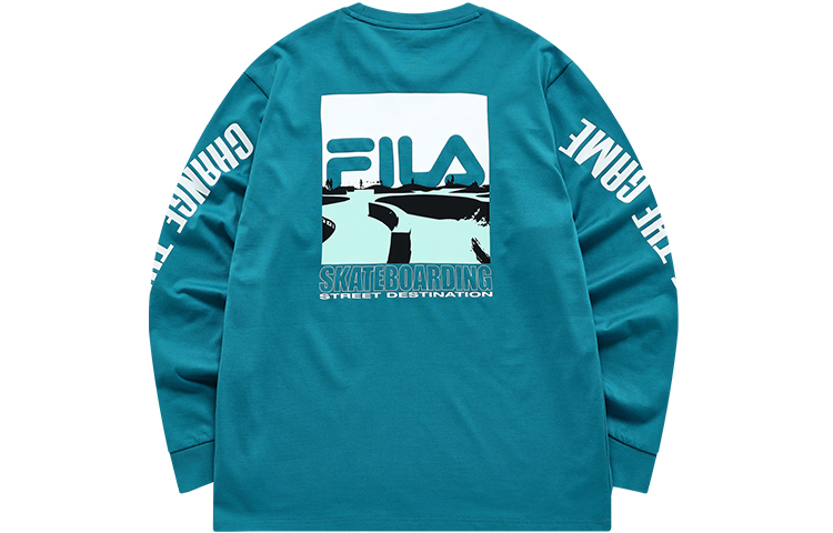 

FILA FUSION Футболка мужская Songshan изумрудно-синяя