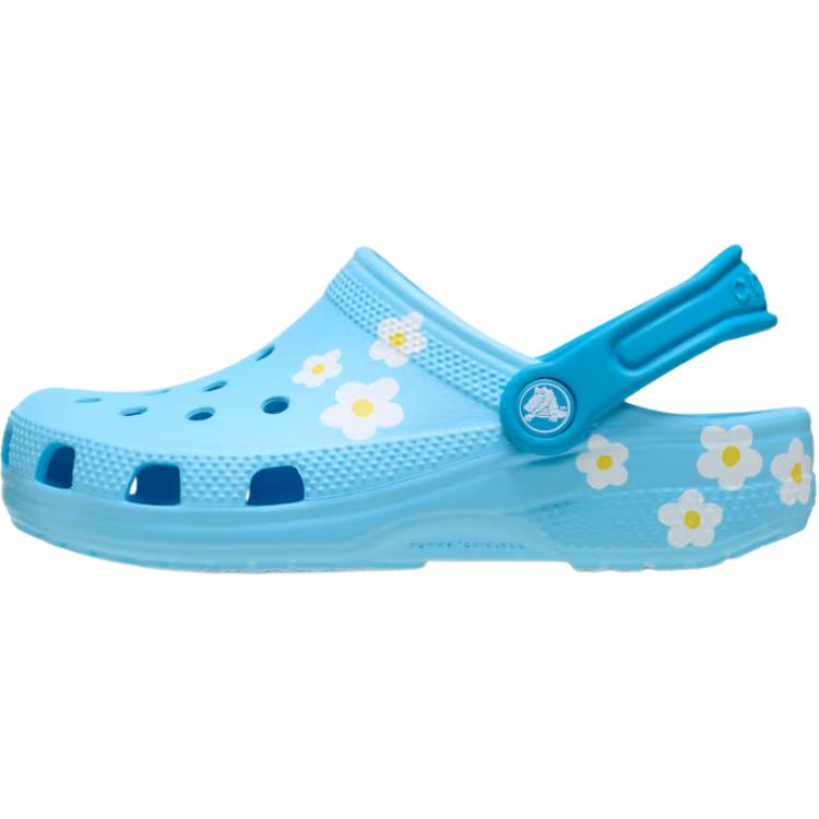 

Сандалии детские, противоскользящие, износостойкие, низкие Crocs, синий