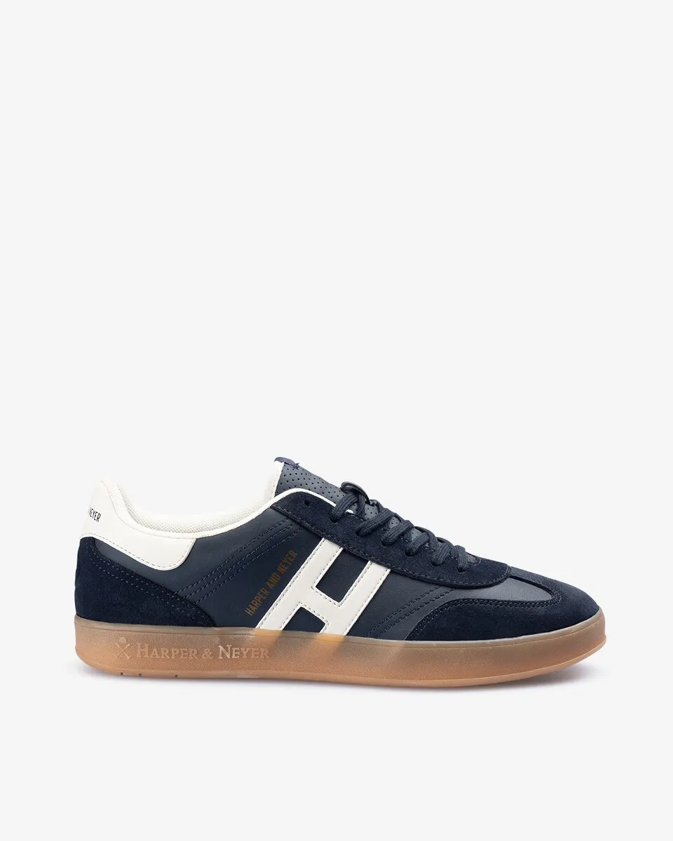 

Мужские кроссовки на шнуровке Harper & Neyer, темно-синий