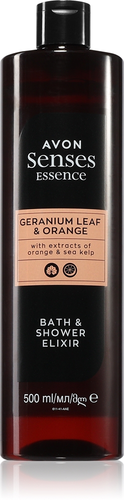 

Добавка для ванны Senses Essence с листьями герани и апельсином Avon, 500 мл
