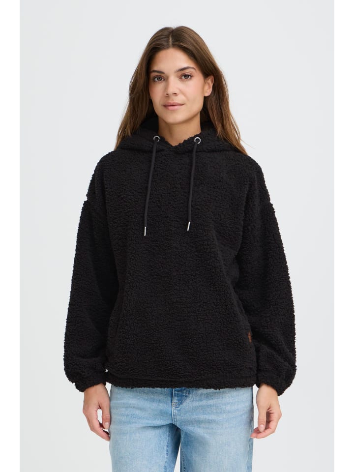 

Толстовка с капюшоном OXBERINA HOODIE черного цвета Oxmo